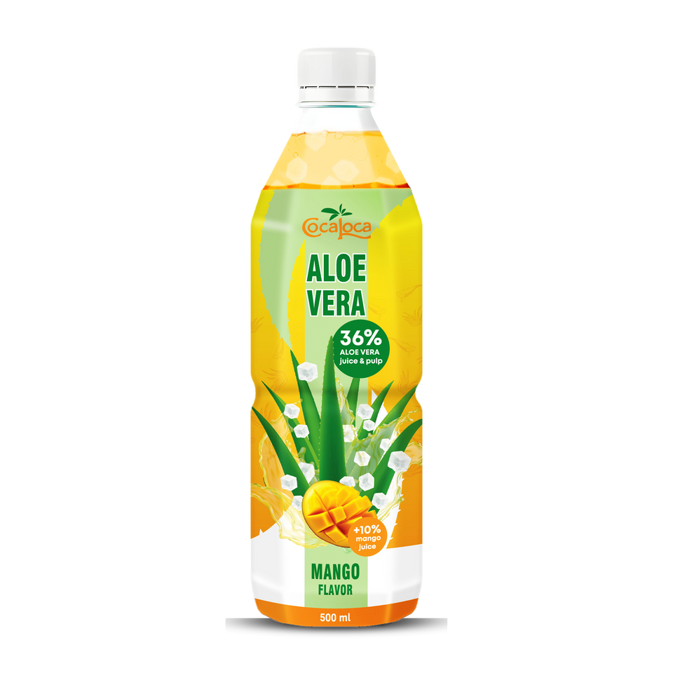 Coca Loca Bebida de Aloe Vera con Mango 500 ml