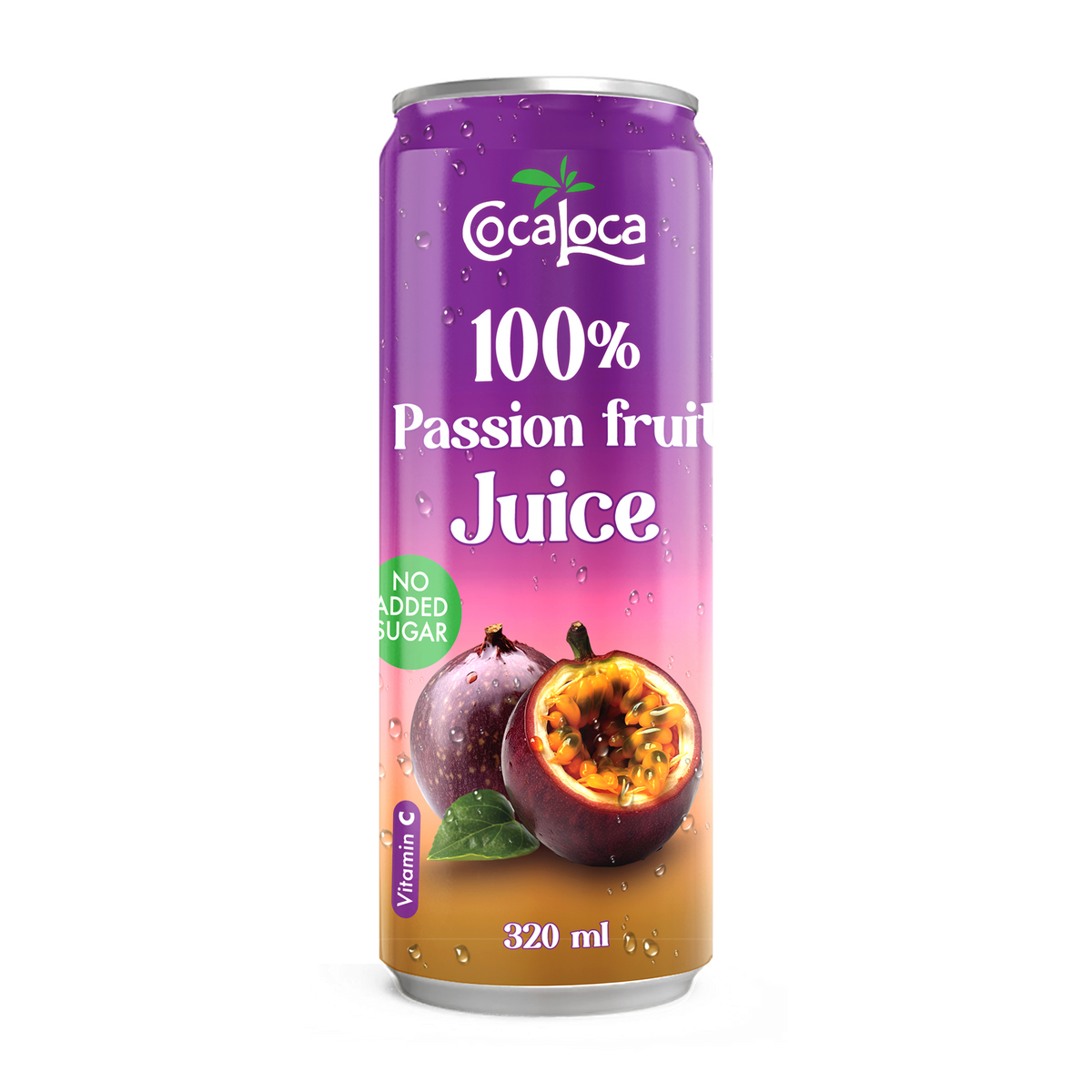 Coca Loca Zumo 100 % de Maracuyá 320 ml