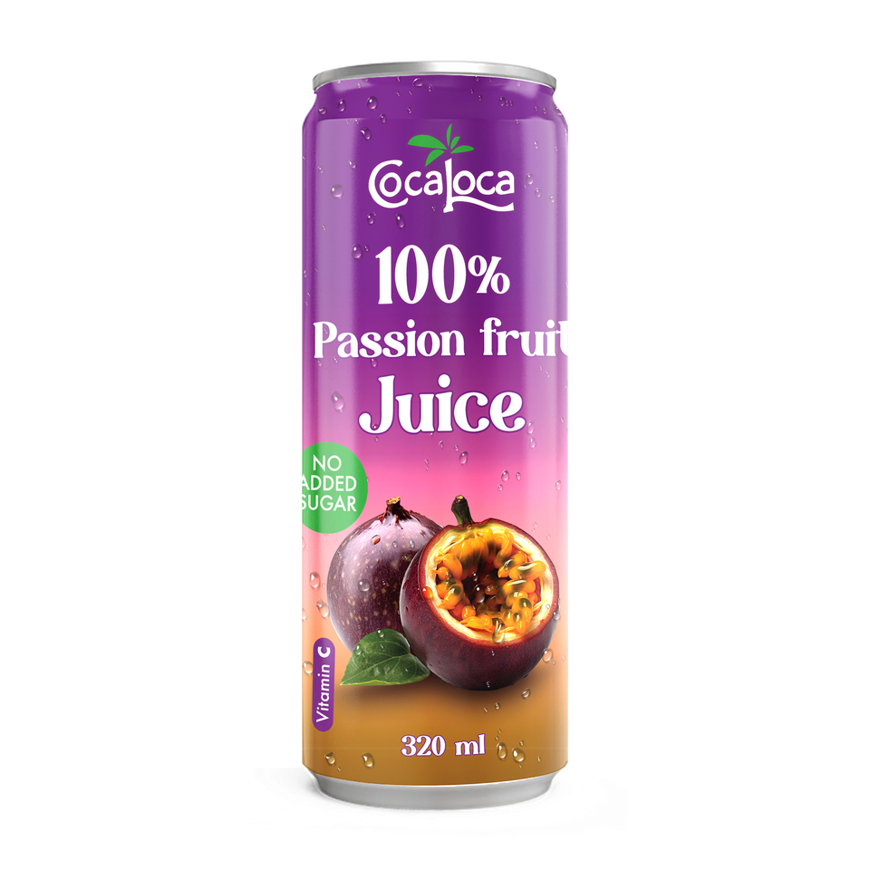 Coca Loca Zumo 100 % de Maracuyá 320 ml