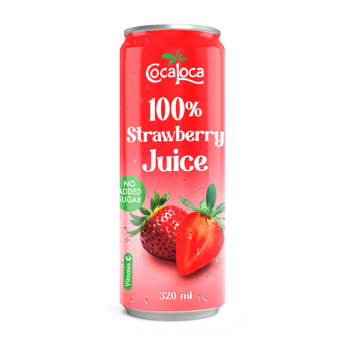 Coca Loca Zumo 100 % de Fresa 320 ml