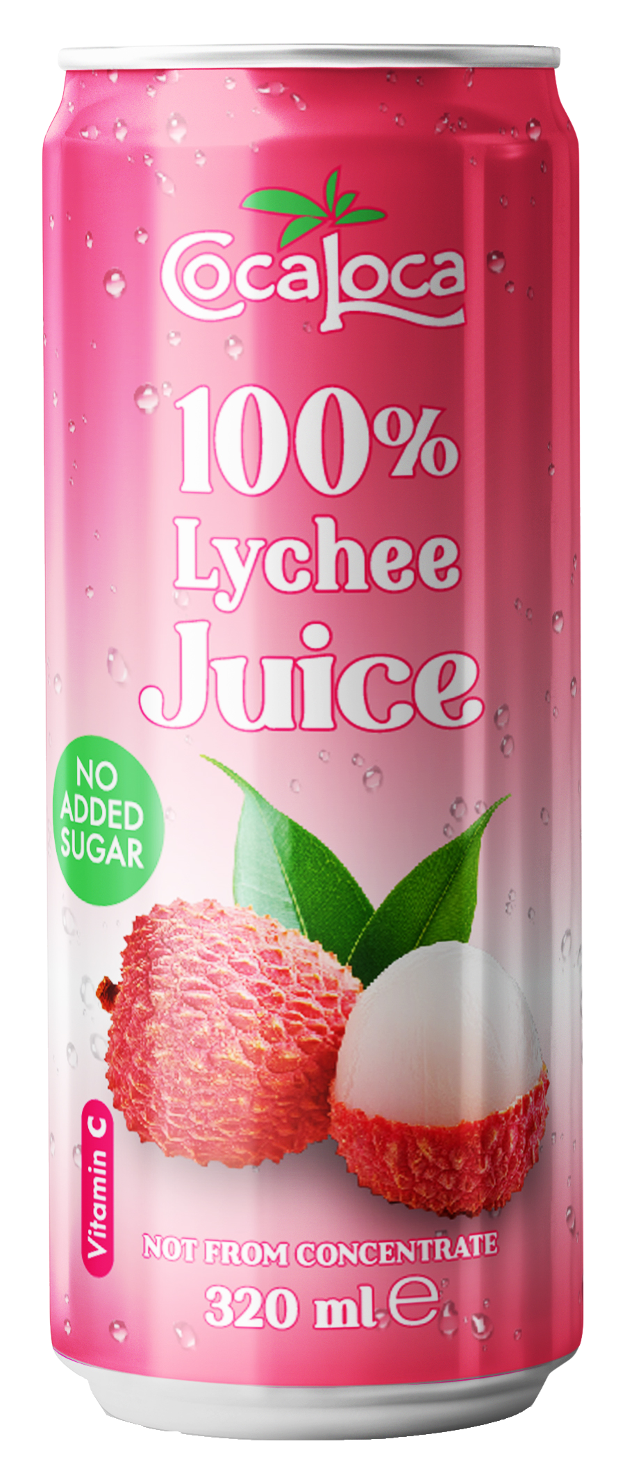Coca Loca Zumo 100% de Lychee