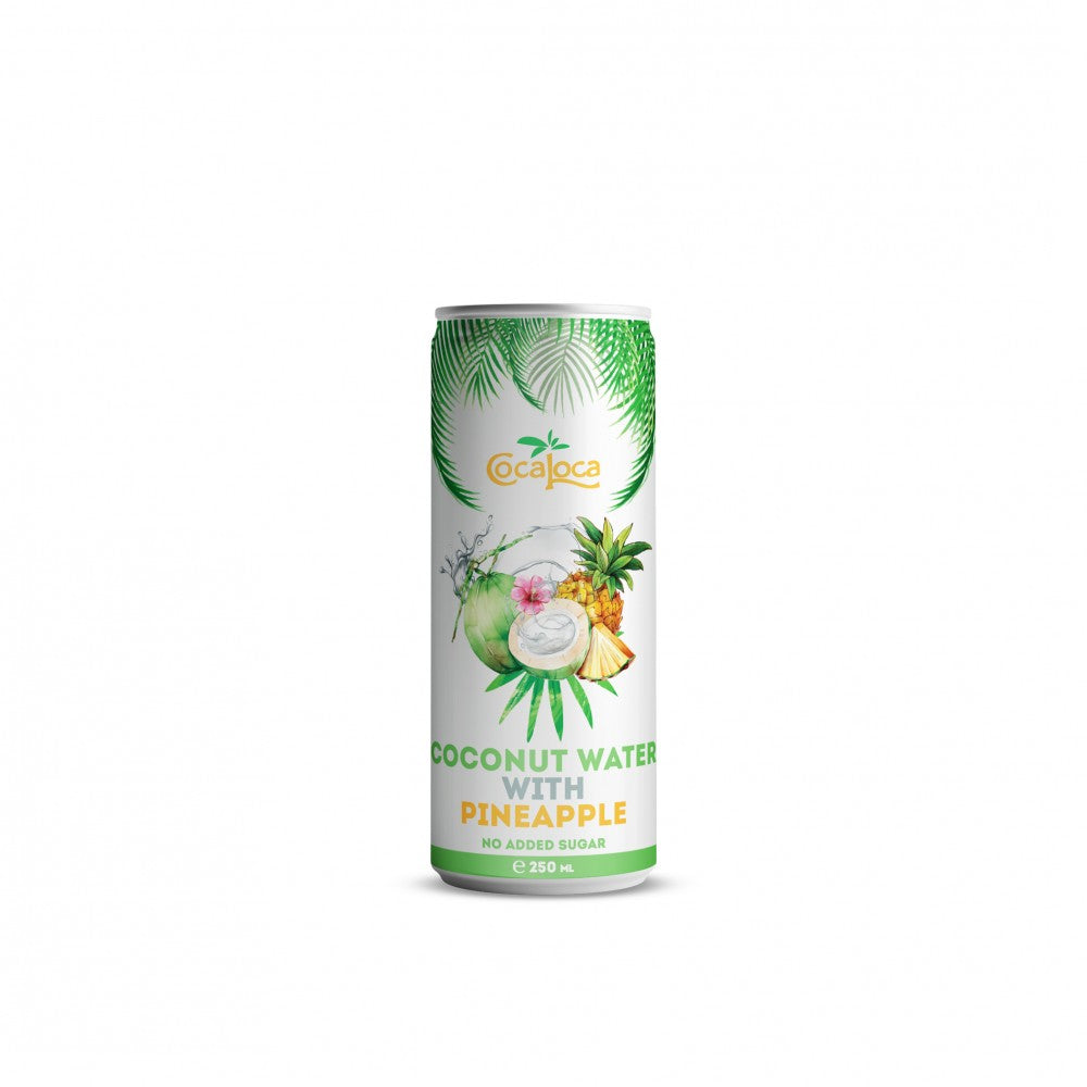 Coca Loca Agua de Coco con Piña 250 ml